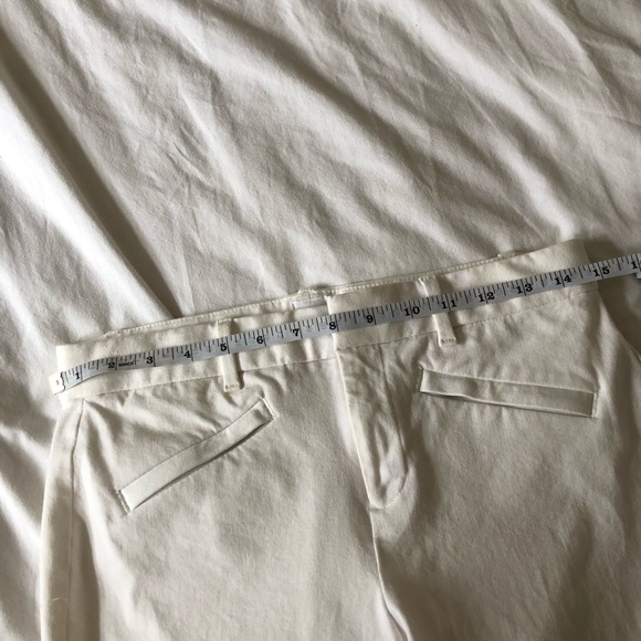 GAP Signature Skinny Ankle Pant in Ivory - Picture 5 of 7